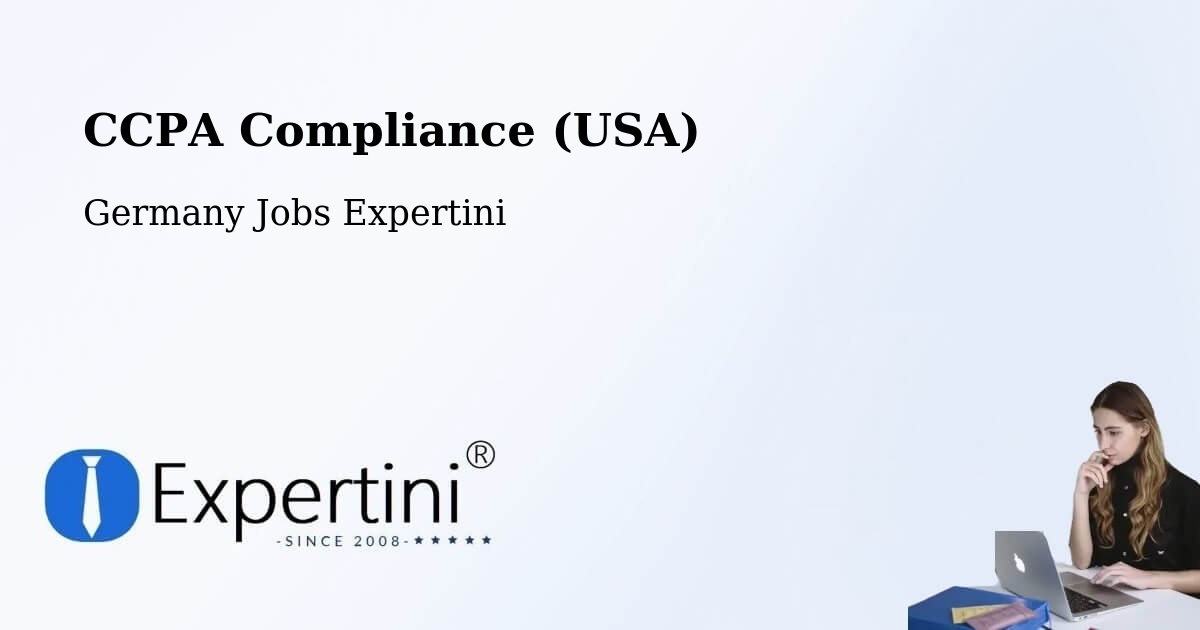 CCPA Privacy Rights & Compliance Notice – Werda - Germany Jobs Expertini